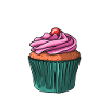 Pink muffin