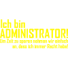 ich bin administrator