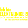 ich bin elektroniker