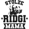 Stolze Ridgi Mama-Geschenk