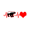 Honey badger heartbeat