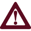 Danger icon exclamation triangle