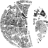 Cologne city map circle
