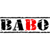 stamp babo black red