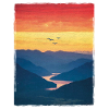 Landscape / Mountains / Sunset / Romantic