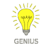 Light bulb Genius