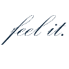 feel it - lettering