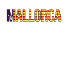 Mallorca Stripe Lettering