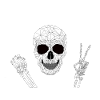 Peace Skull, skull