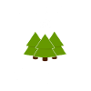 Förstern Wald Motorsäge