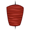 Doner kebab vector