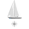 Jeg elsker min båd yacht kompass sø sø