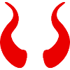 Devil horns