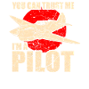 Aviateur pilote volant