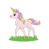 Einhorn Fantasie Pferd Geschenkidee