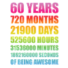 60 Years Birthday Gift Funny