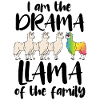Drama Lama of the Family Drama Llama Rainbow LGBT