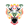 Tiger head mask