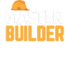 Father and son partner look master builder