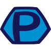 P Symbol Superhero Comic Logo Icon