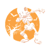 Halloween skeleton