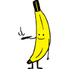 Weed Smoking Banana