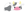 Cow- CowT-Shirt - Motywacja - Faul