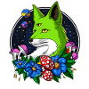 Fox Alien Space UFO Third Eye Animal