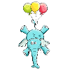 Elefant mit Ballons