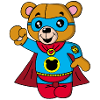 Super teddy bear