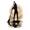 paddle boarding