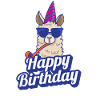 Happy Birthday Lama Birthday Saying Fun
