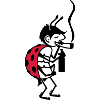 Kiffer-Käfer / pothead ladybug (2c)