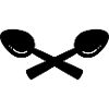crossed spoons / gekreuzte Löffel (1c)