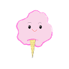 Fröhliche Zuckerwatte - Eis - Geschenkidee