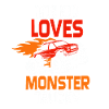 This kid loves Monster Trucks