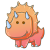 Dino Triceratops Dinosaur cartoon kids gift