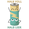 Halb Voll Halb Leer Batterie