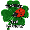 Lucky Ladybug on Clover Four