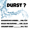 Durst? - schwarz