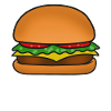 Hamburger cheeseburger