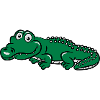Krokodil witzig