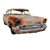rusty car