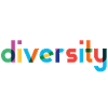 Diversité - Typographie arc-en-ciel
