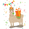 Happy birthday lama