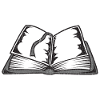 open book imprint