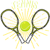 Tennis tennis raquette de tennis