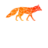 Fox foxes origami geometric