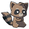Halloween Zombi Raccoon - Design