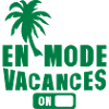 en mode vacance palmier on